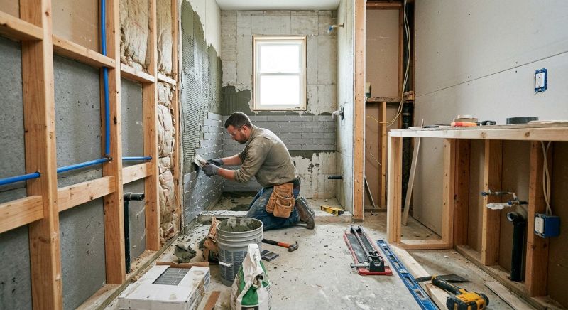 Bathroom Floor Replacement in Denver, CO